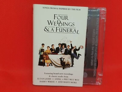 Soundtrack - Four Weddings & A Funeral (1994) Cassette RARE (VG+) - Image 1 of 2