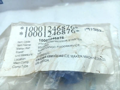 Manitowoc 85-0499-3 PTCR Motor Start 18AMP - Image 1 of 4