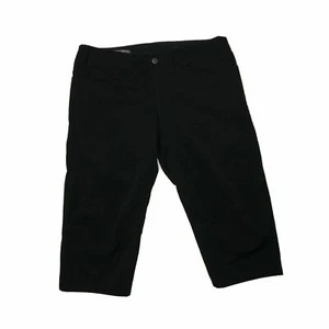 Women's Swrve Black Stretch Jeans Capri Sz 36 x 21 Pants Hiking Outdoor Trim - Picture 1 of 5
