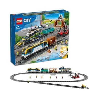 LEGO City Freight Train Gift 60336 Toy Block Birthday Present Train Vehicle - Image 1 of 3
