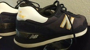 New Balance 515V1 Navy Light Aluminium Sneaker Shoes Size US 12 EUC - Picture 1 of 7