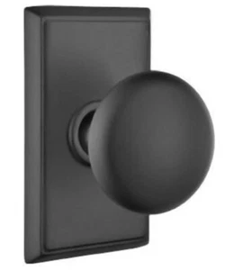 Emtek 8221PUS19 Providence Knob Privacy Rectangular Rosette US19 Black Matte - Picture 1 of 1
