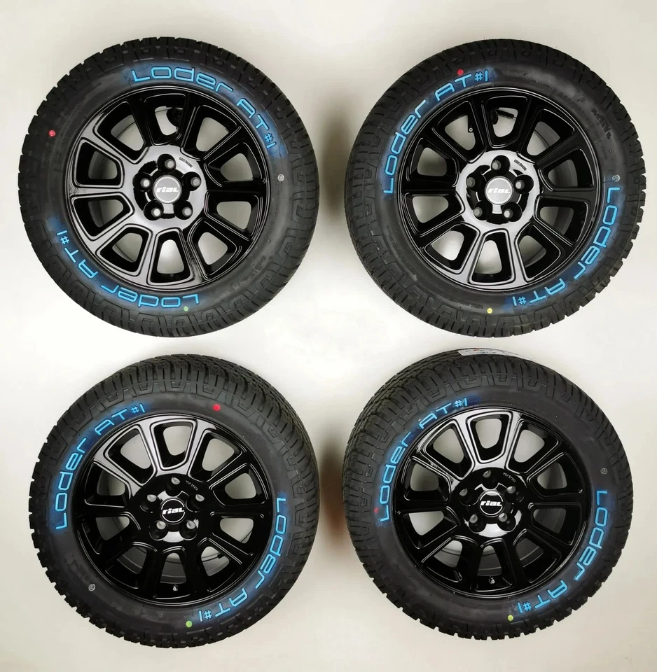 Fiat Citroen Peugeot Wohnmobil RIAL 18 Zoll Loder Off Road Ganzjahresreifen RDK - Bild 1 von 4