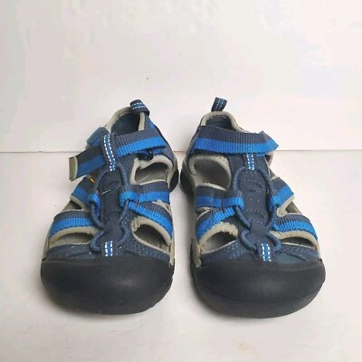 KEEN Venice Sandals Kids 12 Blue Water Play Sport Hiking Shoes - Image 1 of 4