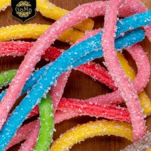 Spaghetti Schnüre – Halal Fruchtige Süßigkeit 250 g & 500 g - Bild 1 von 13