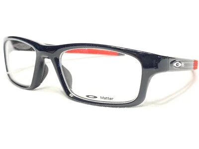 NEW Oakley Crosslink Pitch OX8037-1852 Mens Polished Black Ink Eyeglasses Frames - Image 1 of 4
