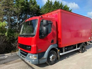 2007 DAF LF45,140 GRP BOXVAN 7.5 TON MANUAL GEARS TAIL-LIFT 1 OWNER POST OFFICE - Picture 1 of 10