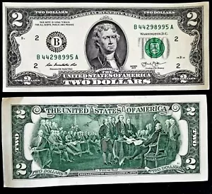 Gift idea and free shipping : Two Dollar Bill $2 Note, 2013 " New York " (B) - Picture 1 of 1