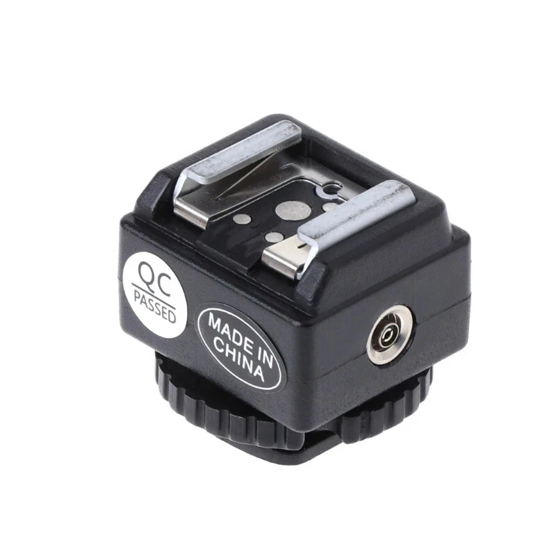 C-N2 Hot Shoe Converter Adapter PC Sync Port Kit For Nikon Flash To Canon Camera - Image 1 of 4