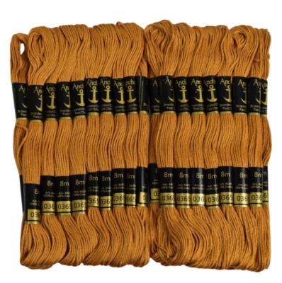 Anchor Threads Cross Swing Beautiful Hand Embroidery For Needlepoint,25 Skeins - Image 1 of 4