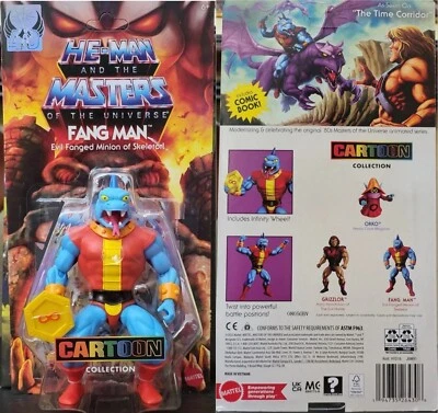 COLECCIÓN DE DIBUJOS ANIMADOS MOTU ORIGINS FANG MAN WAVE 25 MASTERS UNIVERSE 2025 Foto 1 de 4
