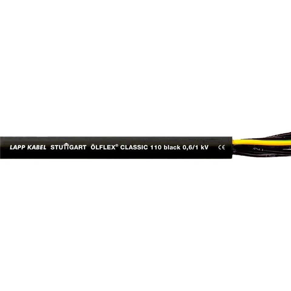 Lapp Kabel ÖLFLEX CLASSIC 110 BLACK 0,6/1kV 4x1,5mm² Steuerleitung Meterware