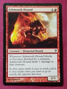 Magic The Gathering DUEL DECKS SORIN VS TIBALT ASHMOUTH HOUND red card MTG - Picture 1 of 2