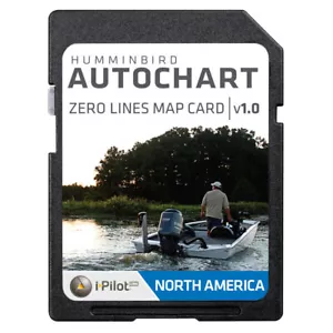 Humminbird AutoChart Zero Lines Map Card - Picture 1 of 2