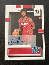 2022-23 Donruss Basketball Rated Rookies Auto #217 Tari Eason - Houston Rockets