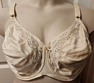 NUEVO - Lilyette - Sujetador minimizador cobertura completa marfil con aros - talla 42D Foto 1 de 4