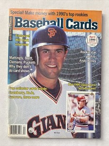 1990 April, Baseball Cards Magazine, Rookie Star Profile: Andy Benes (MH547)