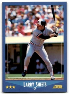 1988 Score #219 Larry Sheets Outfield Baltimore Orioles FREE shipping - Picture 1 of 1