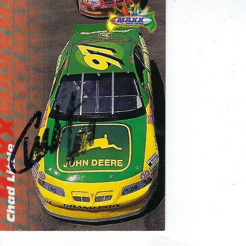 CHAD LITTLE SIGNED 1997 MAXX  RACING #71  - NASCAR - Image 1 of 1