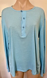 H&M, baby blue long sleeve top, size 14 (estimated) - Picture 1 of 3