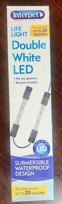 INTERPET HEALTHY FISH FOR LIFE LIFE LIGHT FOR AQUARIUM UP TO 20 GALLONS LED NIB