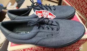 New Vans Men's Era 59 C&L Black Denim SIZE 12 - Picture 1 of 5