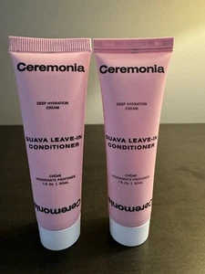 Ceremonia Guava Leave In Conditioner 30 ml 1 fl oz Travel Size NEW X2 - Picture 1 of 2