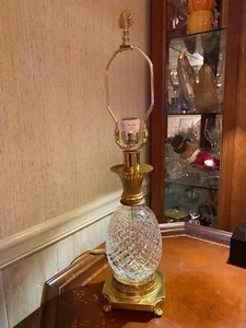 Waterford Crystal HOSPITALITY PINEAPPLE Lamp - 22" - Picture 1 of 12