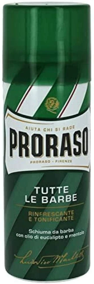 Proraso Shaving Foam Refreshing and Toning 50ml - Travel Size