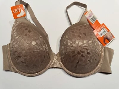 NWT Warners Back To Smooth Underwire Bra 01575 38D Beige - Image 1 of 4