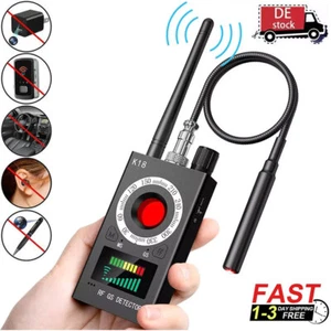 K18 KAMERA AUFSPÜRGERÄT WANZEN FINDER DETEKTOR RF SPY BUG 1MHz-8000MHz GSM GPS - Bild 1 von 15
