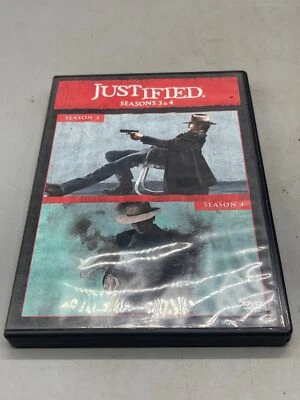 justified seasons 3 & 4 DVD not rated English sony pictures 498 minutes READ Foto 1 de 4