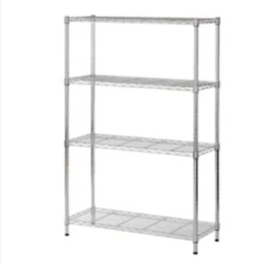 Style Selections 53-in H x 35.7-in W x 14-in D 4-Tier Unit 