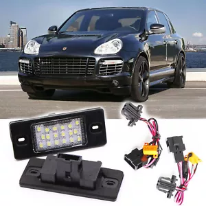 2x Luz de matrícula LED Porsche Cayenne 955 matrícula número de coche - Imagen 1 de 5