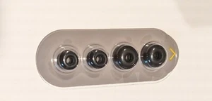 Jabra Elite 8 7 5 4 3 Silicon replacement eartips Medium/Large - Black - Picture 1 of 2