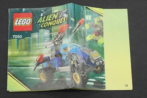 Lego Alien Conquest 7050 Defender Manual - Build Instructions Only - USED L1155D - Picture 1 of 1