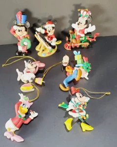 VTG Lot Seven (7) Disney Ornaments 3" - Picture 1 of 23