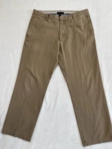 Banana Republic Chino Uomo Vestibilità Dritta Gavin, Beige Taglia 34x30, 240GW4E569 - Foto 1 di 9