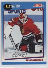 1991-92 Score Canadian Bilingual Ed Belfour #510 HOF