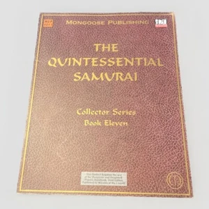 The Quintessential Samurai Mongoose Publishing Collector Series Book 11 2002 - Picture 1 of 4