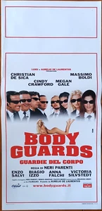 LOCANDINA FILM "BODY GUARDS" -C. De Sica, M. Boldi, M. Gale- cm 33x70 - Imagen 1 de 1