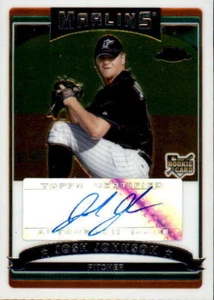 2006 Topps Chrome #348 Josh Johnson Rookie Auto (ref 10936) - Picture 1 of 2