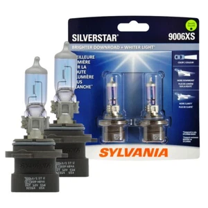SYLVANIA 9006XS SilverStar High Performance Halogen Headlight Bulb, 2 Bulbs - Picture 1 of 8