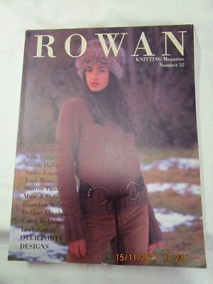 Rowan Knitting And Crochet Magazine Number 32 Published 2002 40+ Designs - Image 1 of 4