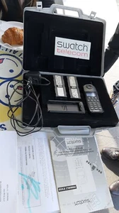 SWATCH CALL TELECOM Valigetta PP23 PP20 Vintage Telefono Completo Vecchio 1998 - Foto 1 di 1