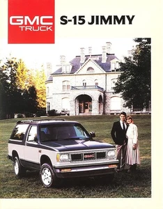 1988 GMC S-15 Jimmy Sierra Sierra Classic Gypsy Timber-Line Sales Brochure - Picture 1 of 1