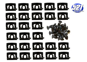 Kit de clips de revelación de molduras de ventana trasera para 68 69 Barracuda FastBack Mopar - Imagen 1 de 1