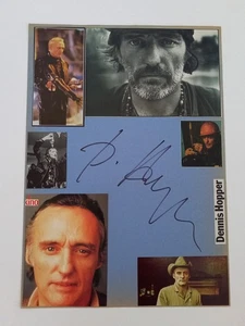 Dennis Hopper - Schauspieler und Regisseur Easy Rider - original Autogramm - ca. - Bild 1 von 1