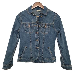 Putumayo Denim Jean Jacket Womens Size Small Blue Retro 90s - Picture 1 of 12