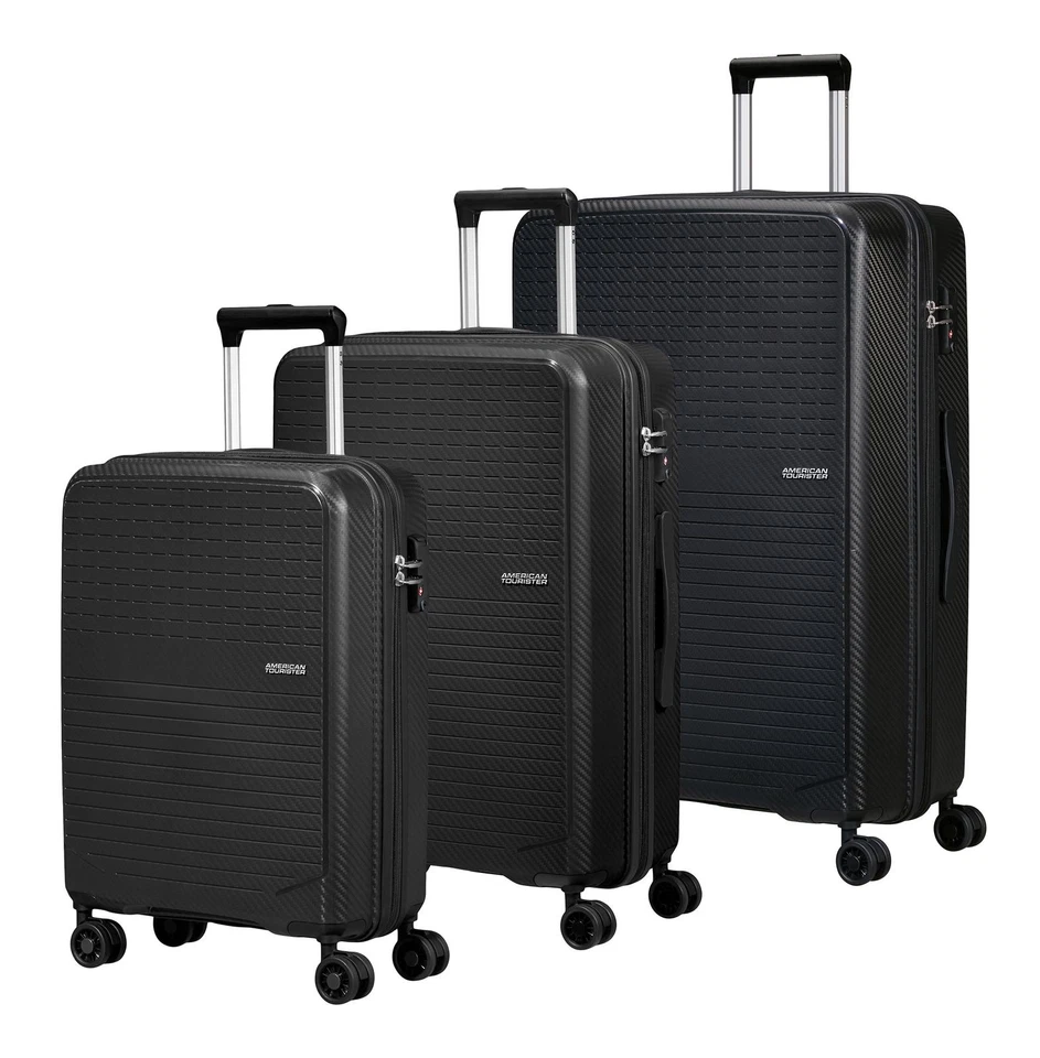American Tourister 3 PC Set A Black - Image 1 of 1